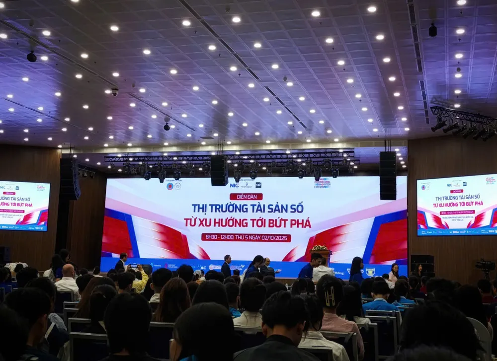 Quang cảnh diễn đàn “Thị trường tài sản số: Từ xu hướng tới bứt phá”.