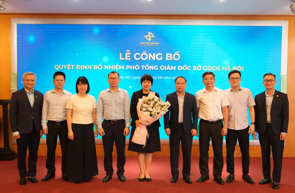 Sở Giao dịch Chứng khoán Hà Nội bổ nhiệm Phó Tổng giám đốc 