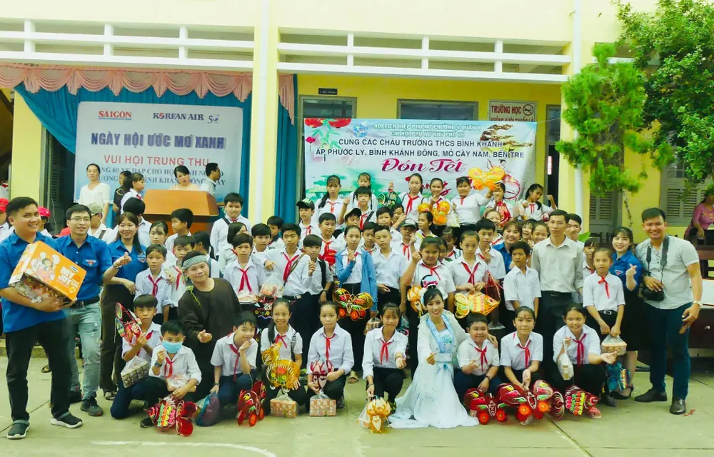 Mang trung thu yêu thương về xứ dừa  ảnh 1