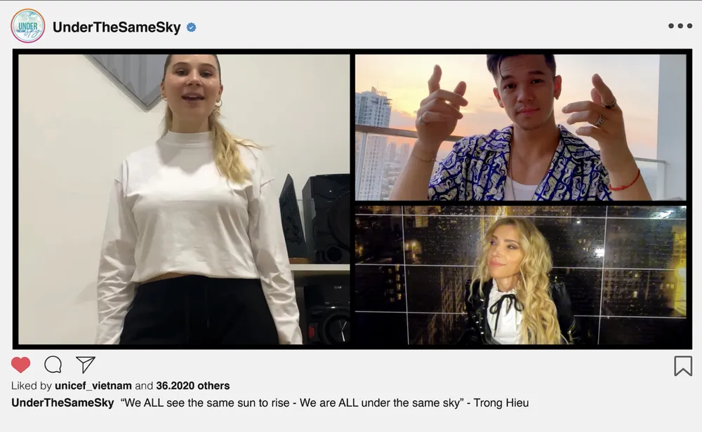 Trọng Hiếu và 17 nghệ sĩ quốc tế cùng thực hiện dự án âm nhạc Under The Same Sky ảnh 3