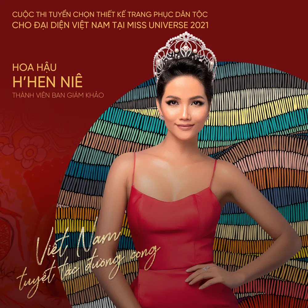 Võ Hoàng Yến, H’Hen Niê giúp Khánh Vân chọn trang phục dân tộc thi Miss Universe ảnh 5