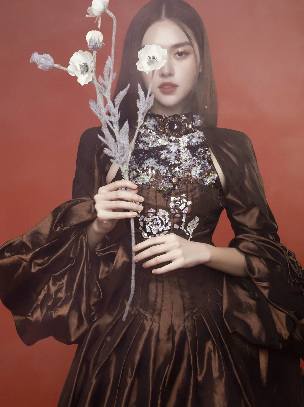 Á hậu Tường San đẹp ma mị trong bộ ảnh đón trung thu ảnh 8