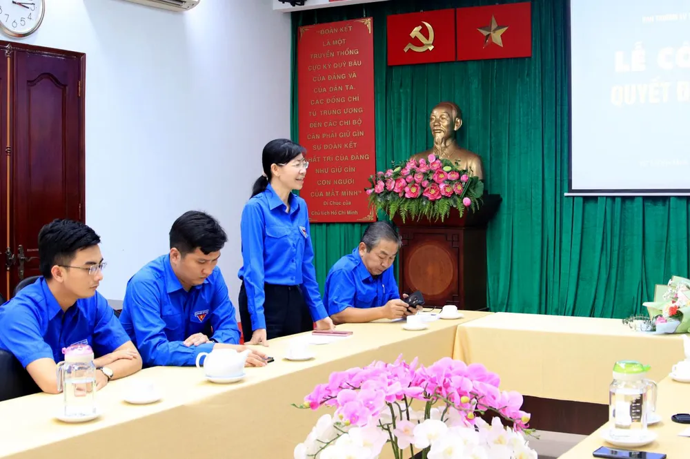 Đồng chí Nguyễn Đăng Khoa giữ chức Bí thư Đoàn Khối Dân - Chính - Đảng TPHCM ảnh 2