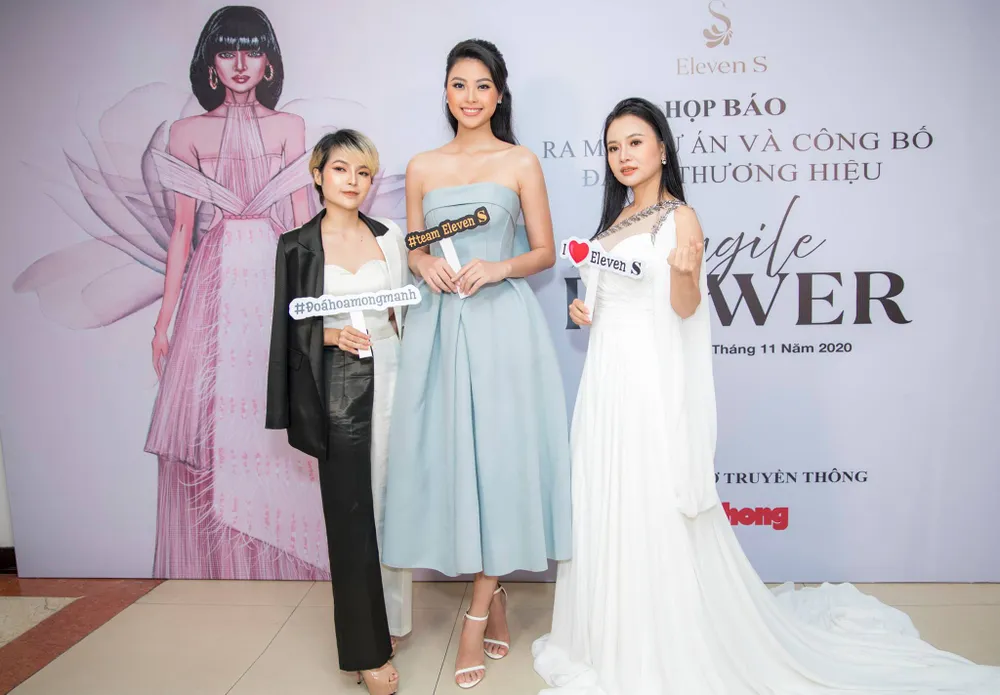 Đào Thị Hà cùng nhiều người đẹp tham dự ra mắt dự án thời trang “Fragile Flower” ảnh 2