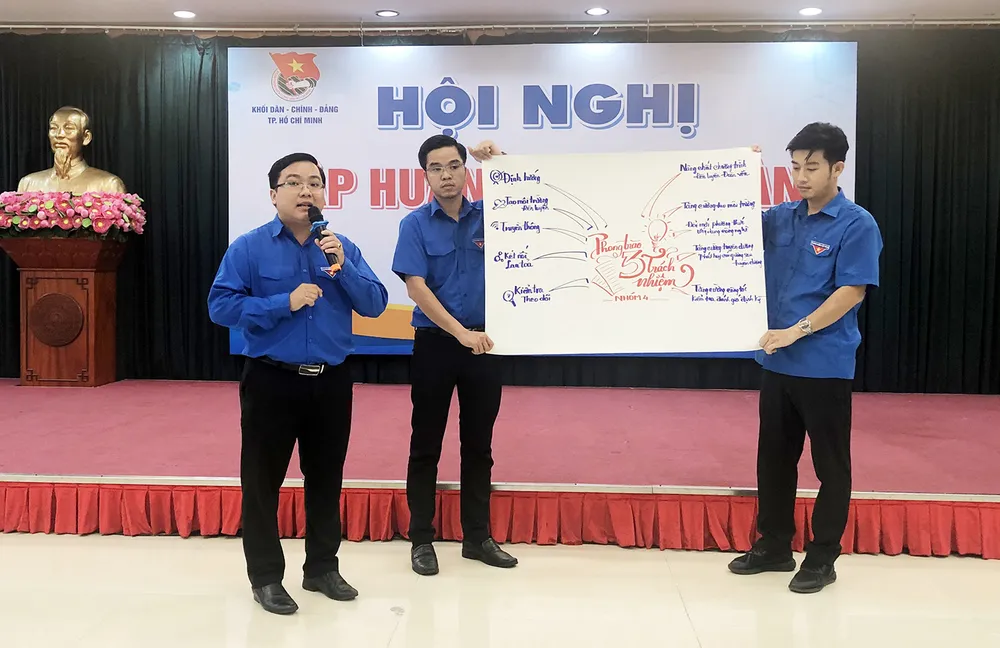 170 cán bộ Đoàn tham gia tập huấn cán bộ Đoàn năm 2020  ảnh 3