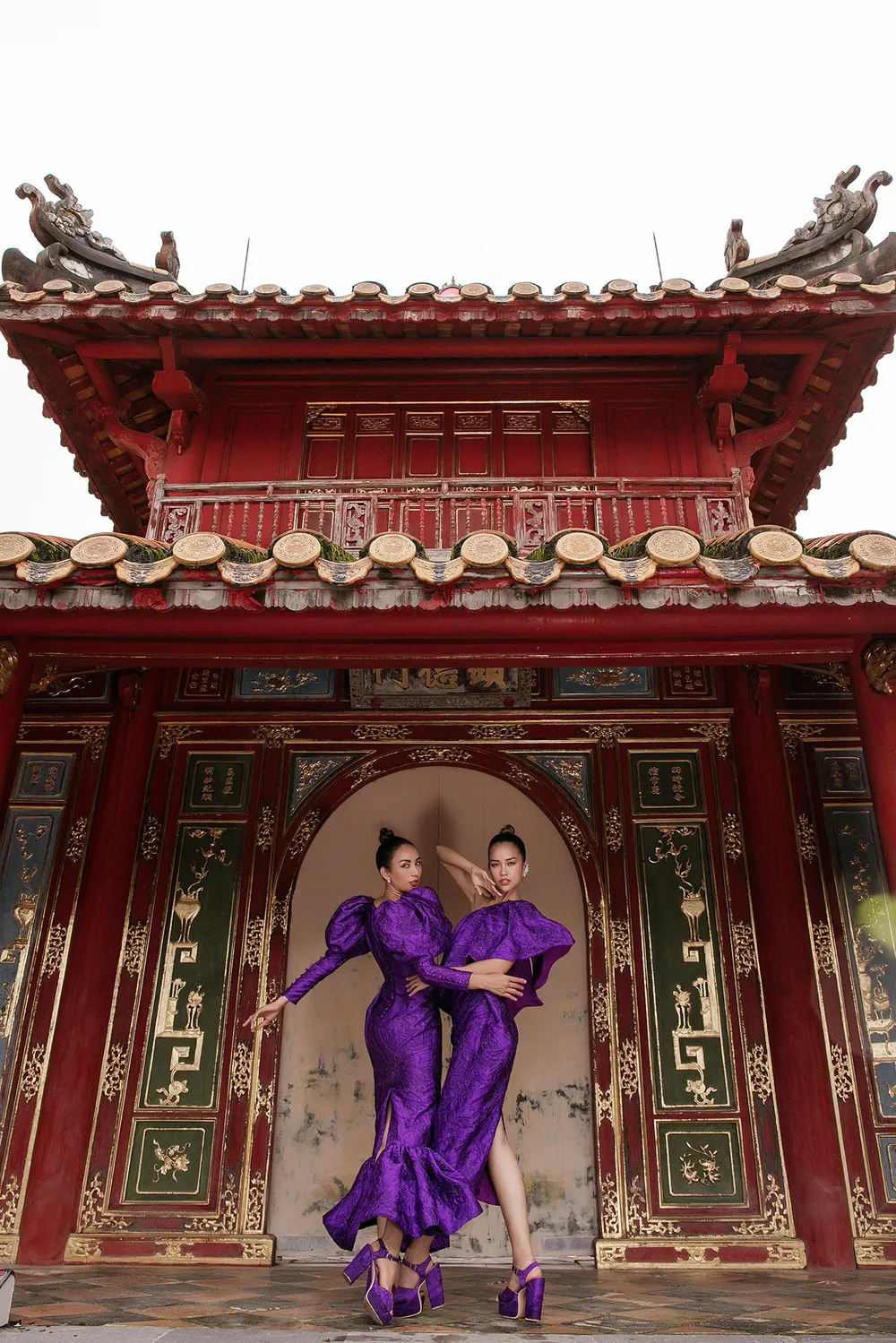 Dàn hoa hậu, á hậu rực rỡ giữa Cố đô Huế ảnh 6