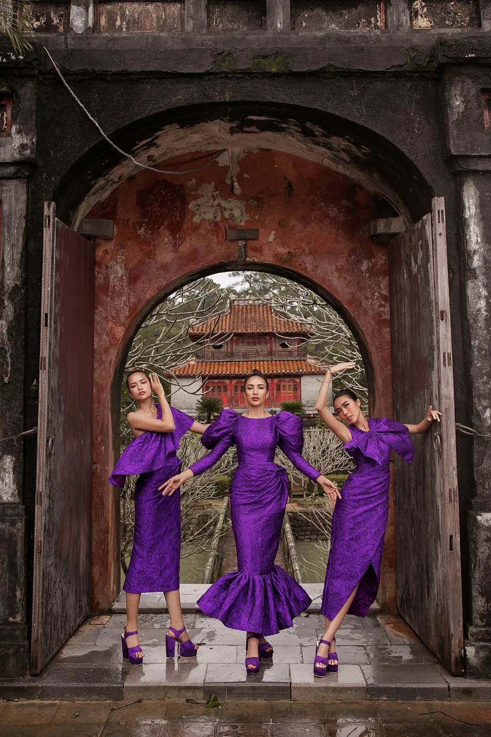 Dàn hoa hậu, á hậu rực rỡ giữa Cố đô Huế ảnh 7