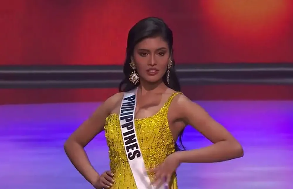 Cận cảnh trang phục dạ hội của Hoa hậu Khánh Vân tại bán kết Miss Universe ảnh 8