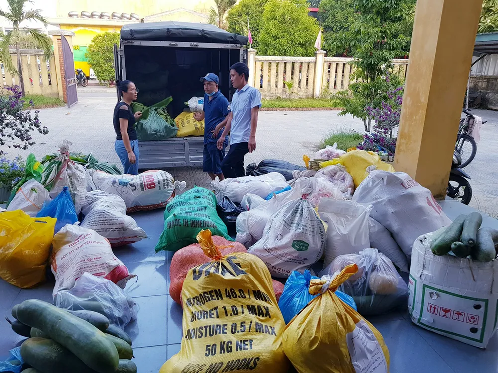 TPHCM tiếp nhận 5 tấn lương thực, thực phẩm từ người dân Huế ảnh 4