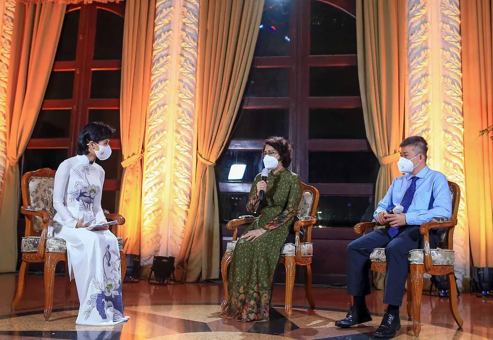 Chương trình giao lưu nghệ thuật trực tuyến đặc biệt “Nối vòng tay lớn” ảnh 16