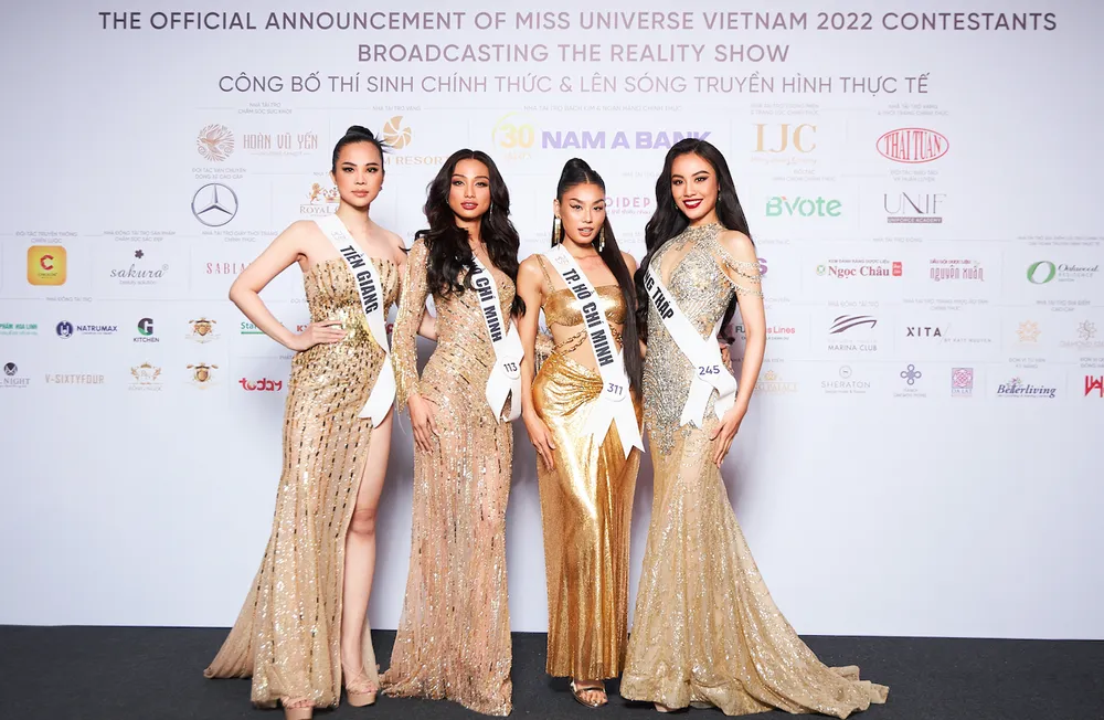 Công bố Top 71 Hoa hậu Hoàn vũ Việt Nam 2022, lên sóng tập 1 chương trình truyền hình thực tế  ảnh 1