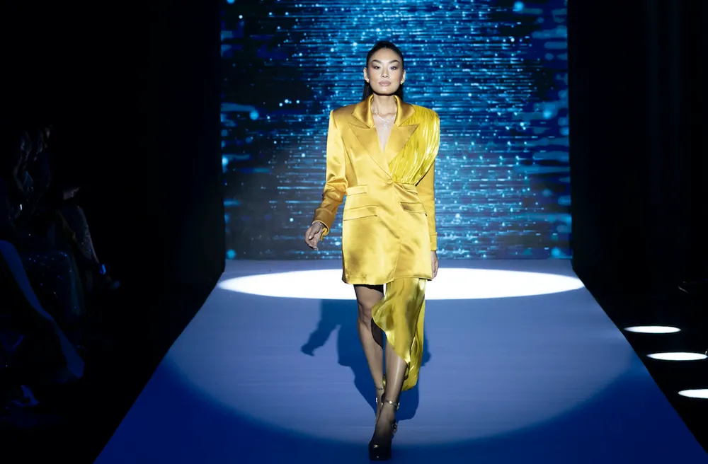 Top 71 Hoa hậu Hoàn vũ Việt Nam 2022 toả sáng cùng “Vinawoman Fashion Show” ảnh 12