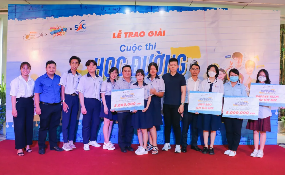 Trao giải cuộc thi “Học đường On the Mic” dành cho học sinh ảnh 4