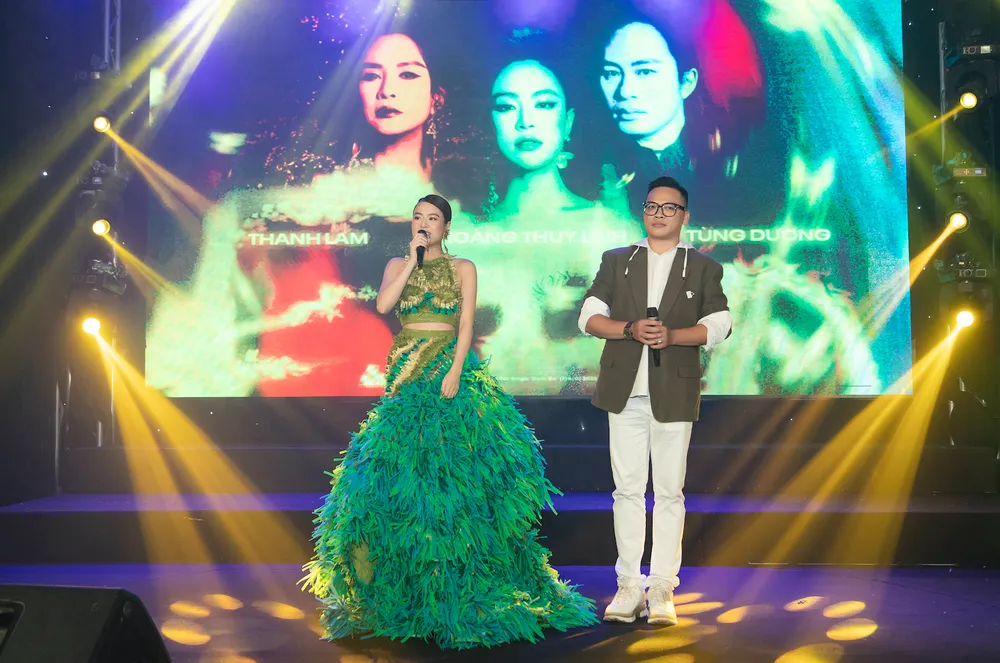 Hoàng Thuỳ Linh lần đầu kết hợp NSƯT Thanh Lam, Tùng Dương  ảnh 2