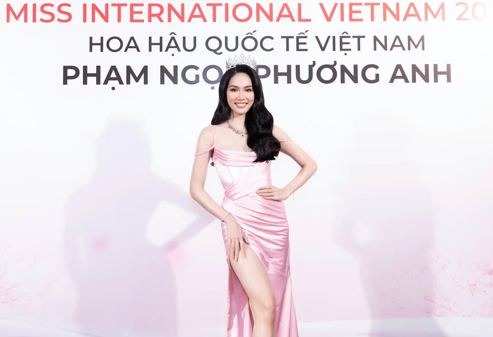 Á hậu Phương Anh chính thức đại diện Việt Nam tham dự Hoa hậu Quốc tế 2022 ảnh 2
