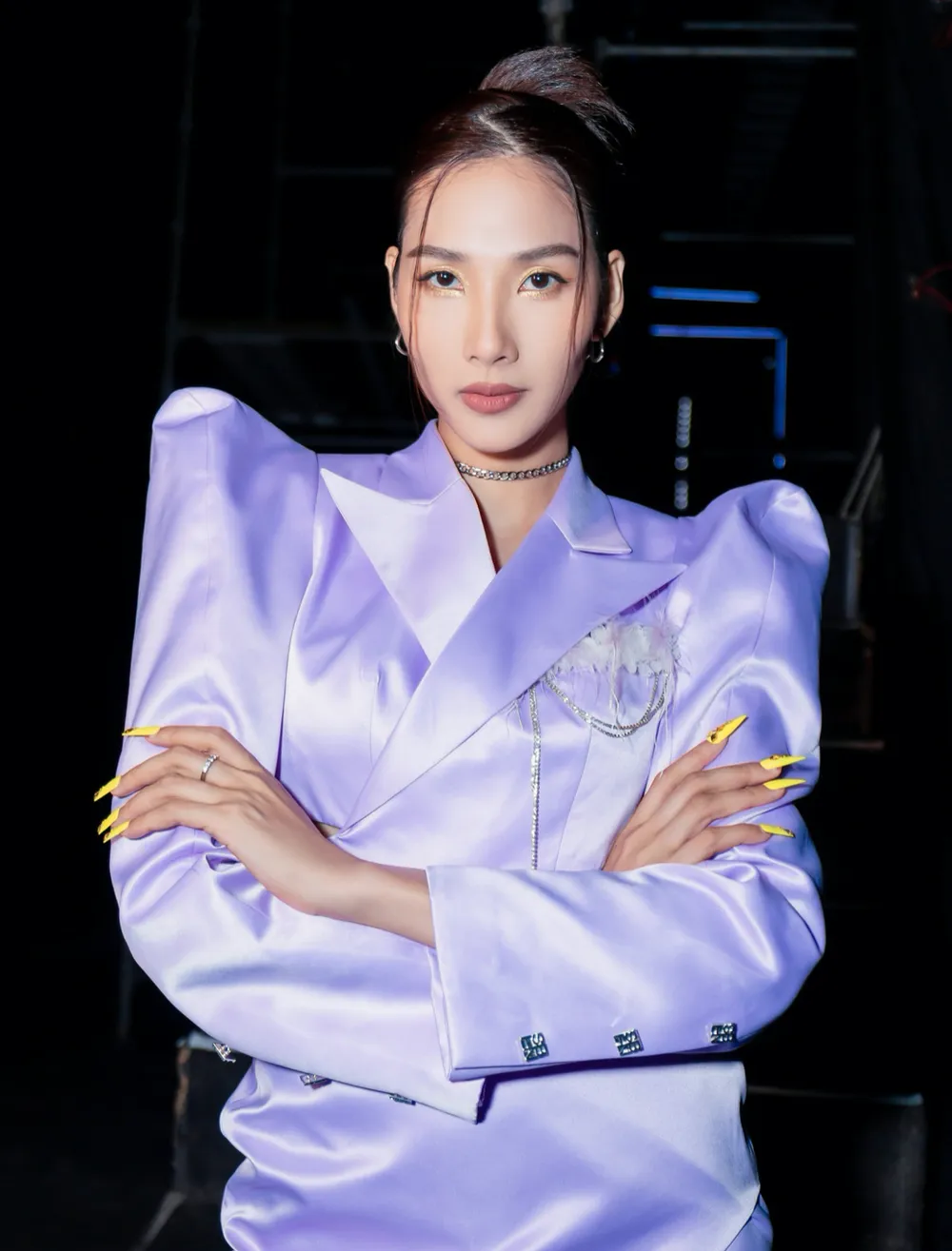 Hoa hậu Khánh Vân, Á hậu Hoàng Thùy ​"chấm thi" Hoa hậu Siêu Quốc gia Việt Nam 2022 ảnh 3