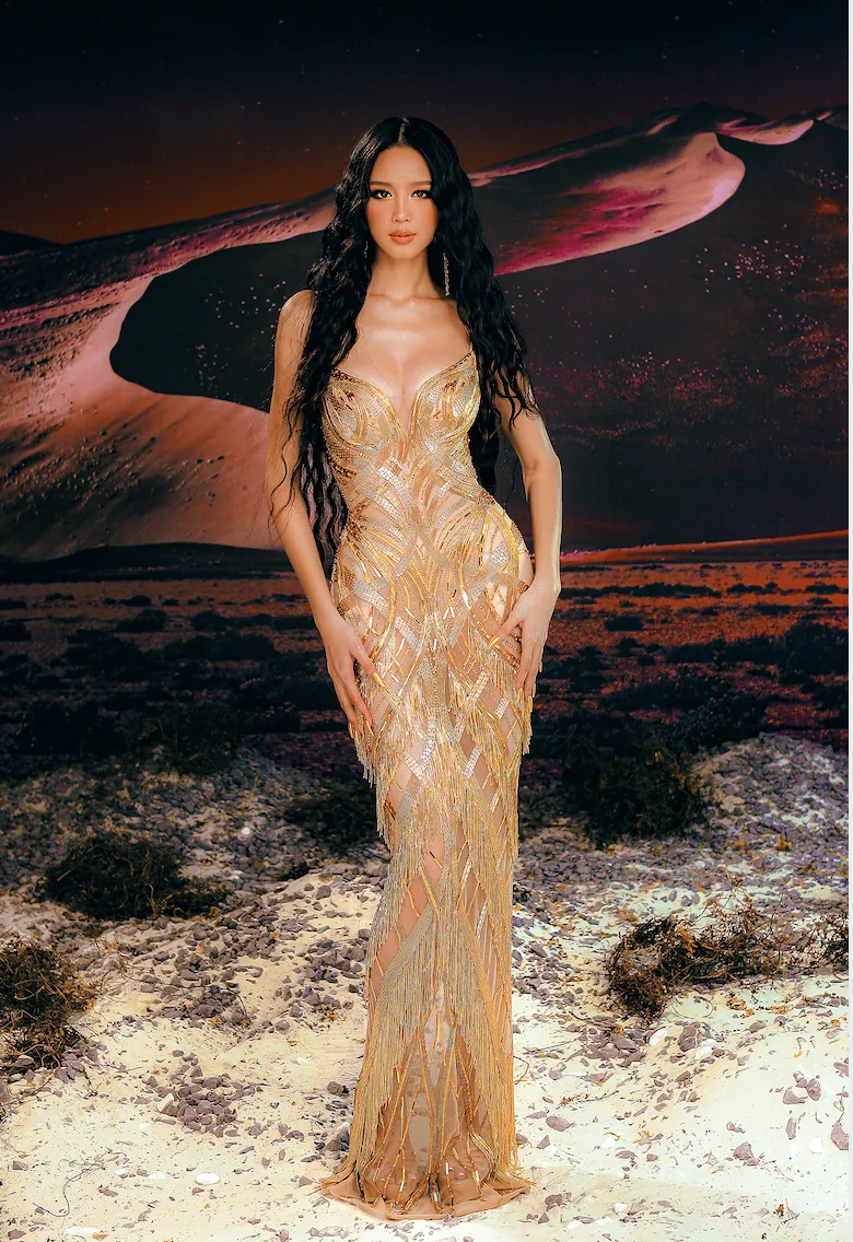 Lê Nguyễn Bảo Ngọc đăng quang Hoa hậu Liên lục địa 2022 ảnh 15