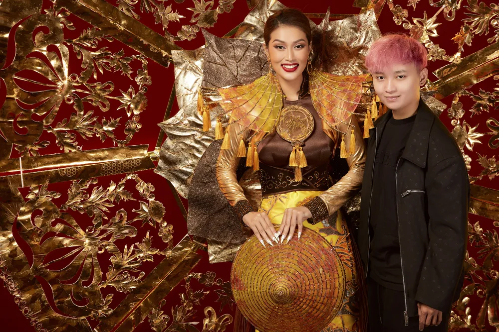 Hoa hậu Đoàn Thiên Ân “lột xác” trong bán kết Hoa hậu Hòa bình Quốc tế 2022 ảnh 5