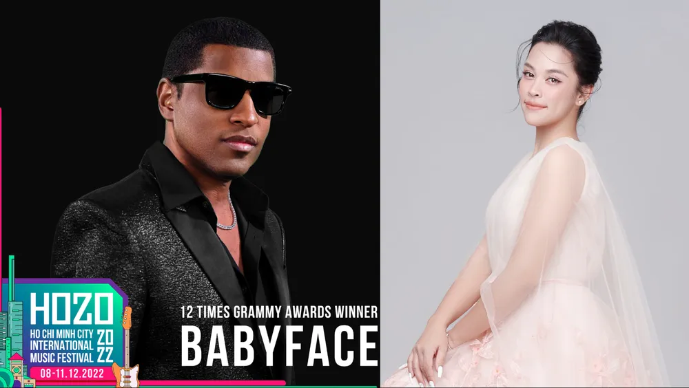 Osen Ngọc Mai song ca cùng tượng đài âm nhạc thế giới Babyface tại Hò Dô 2022 ảnh 1