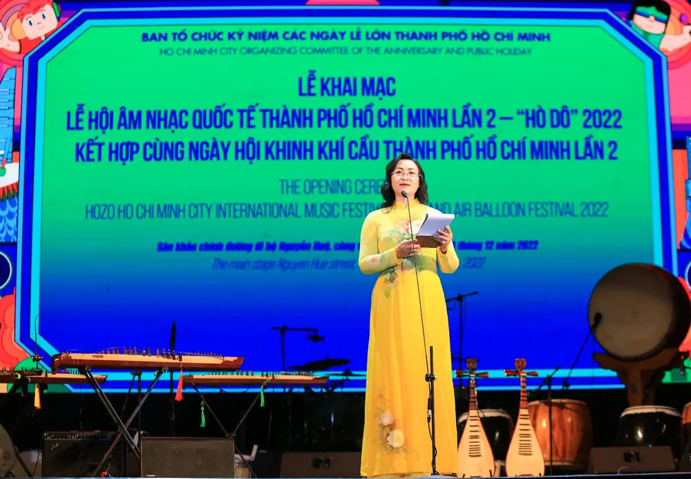 Khai mạc Lễ hội Âm nhạc Quốc tế TPHCM - Hò dô 2022 ảnh 2