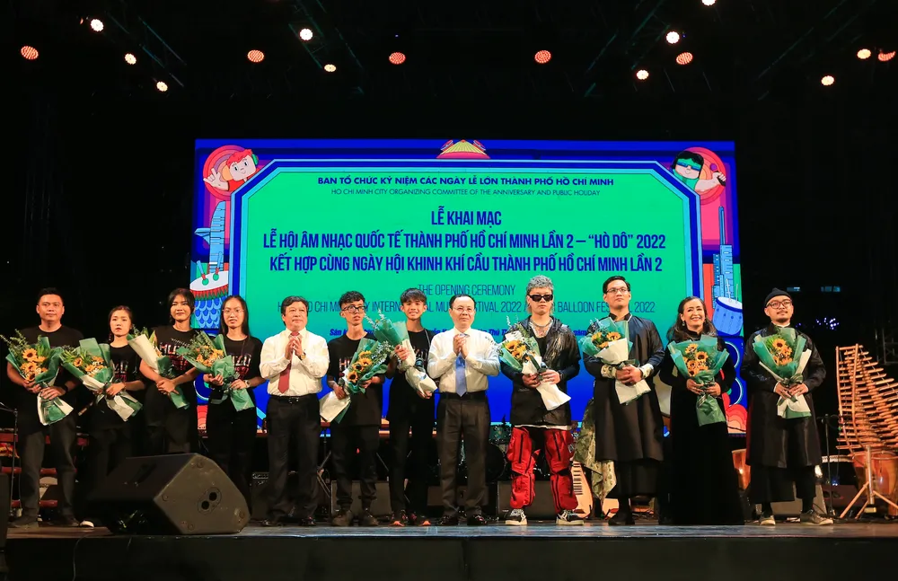 Khai mạc Lễ hội Âm nhạc Quốc tế TPHCM - Hò dô 2022 ảnh 1