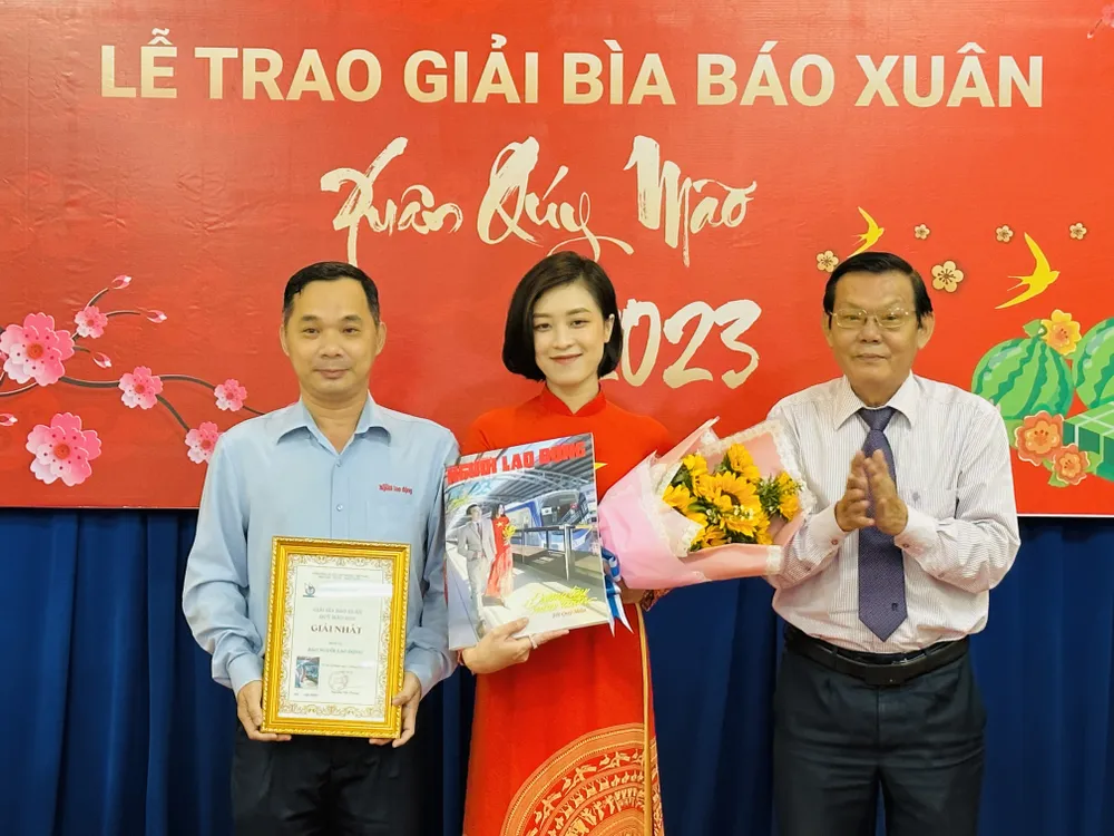 Báo Người Lao Động đoạt Nhất Giải bìa báo Xuân Quý Mão 2023