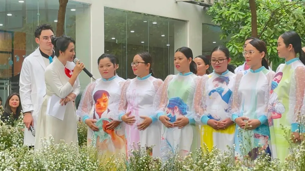 Các sản phụ là y bác sĩ Bệnh viện Hùng Vương