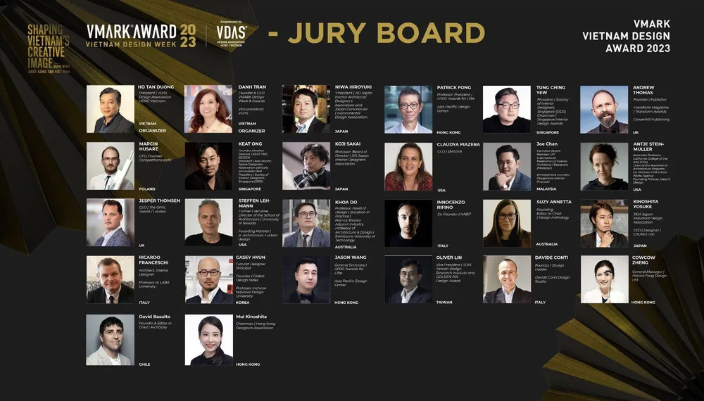 Hội đồng giám khảo cuộc thi năm nay