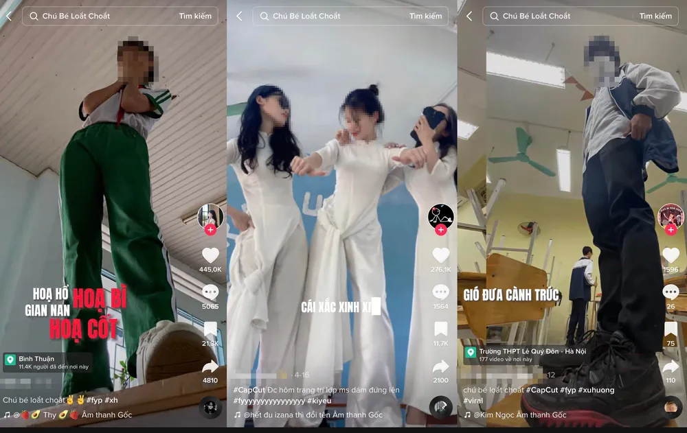 Các video chế nhạc bài thơ Lượm của nhà thơ Tố Hữu phản cảm trên TikTok