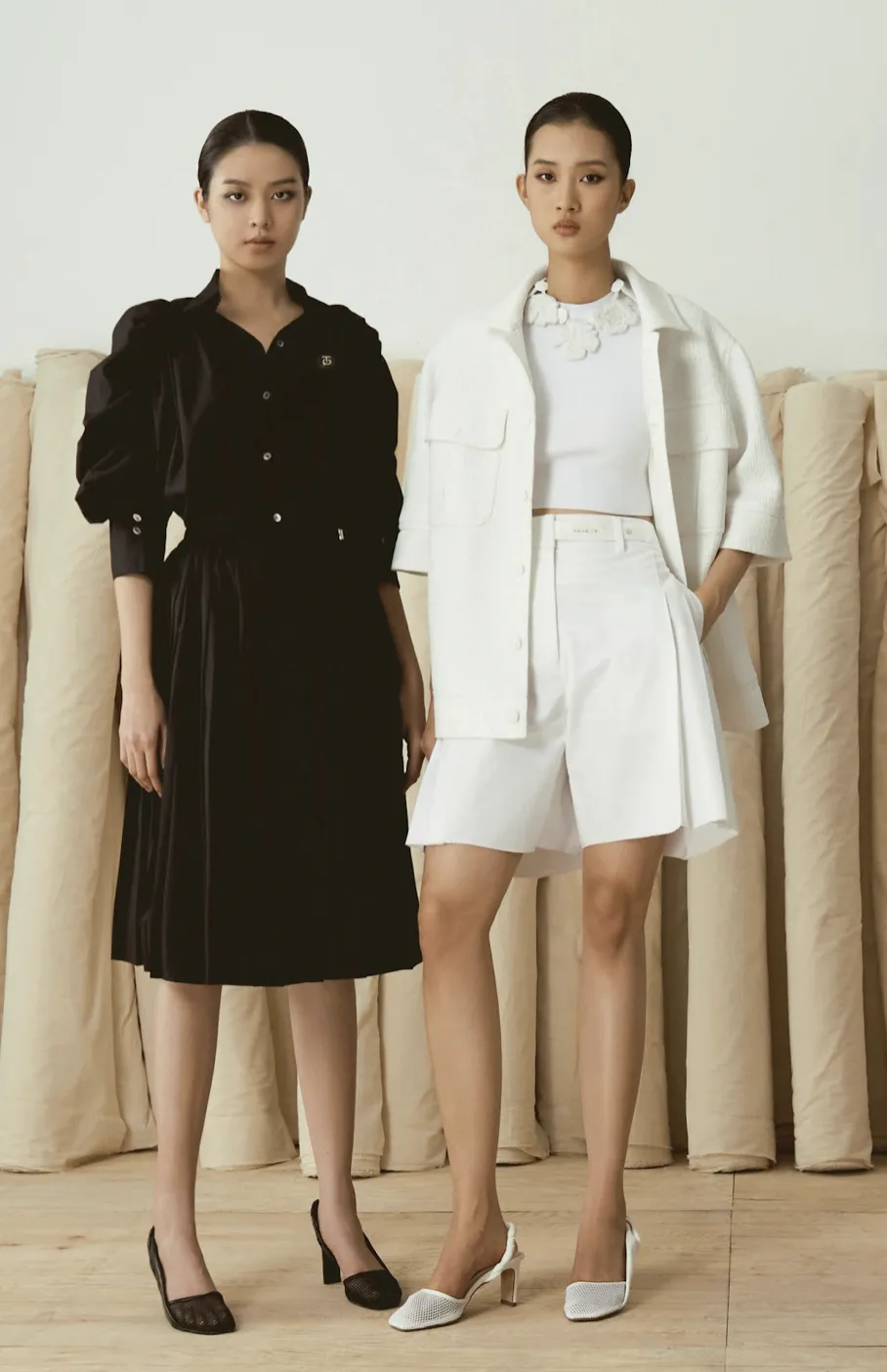 Một số thiết kế trong BST "Resort 2023". Ảnh: Điện Thu Lê Một số thiết kế trong BST "Resort 2023". Ảnh: Điện Thu Lê