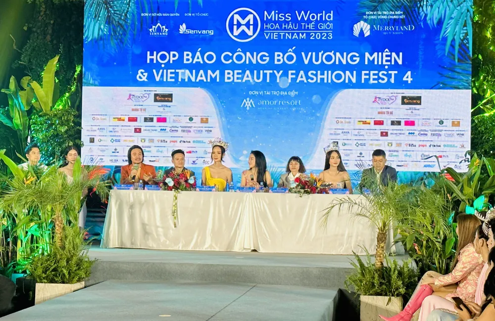 Họp báo công bố các thông tin về Chung kết Hoa hậu Thế giới Việt Nam 2023