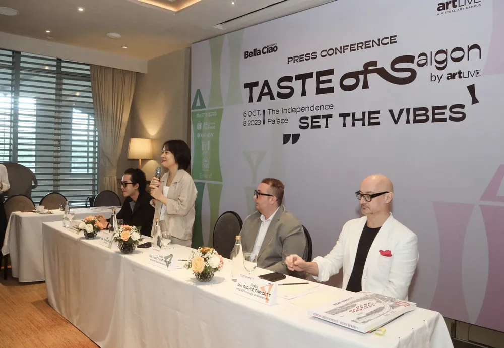 Ban tổ chức chia sẻ về thông tin các hoạt động sự kiện. Ảnh: BTC