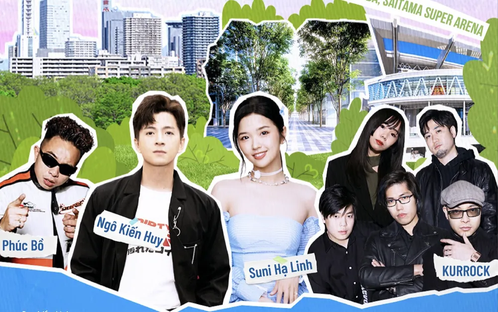 Các nghệ sĩ sẽ tham gia chương trình nghệ thuật "Xin chào Nhật Bản - Xin chào! Saitama"