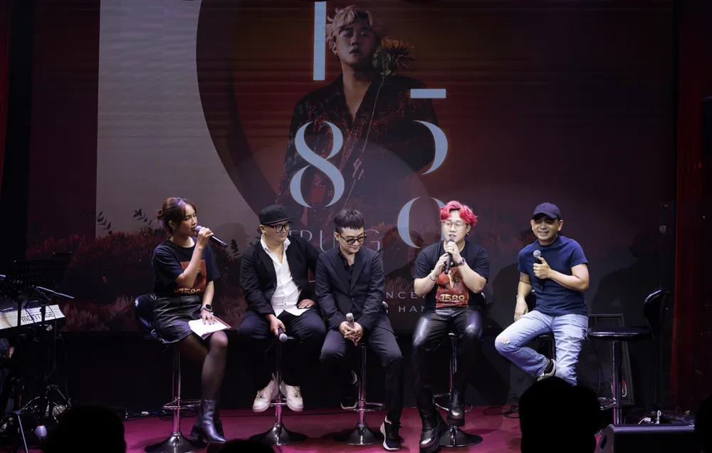 Trung Quân chia sẻ thông tin về Live concert 1589