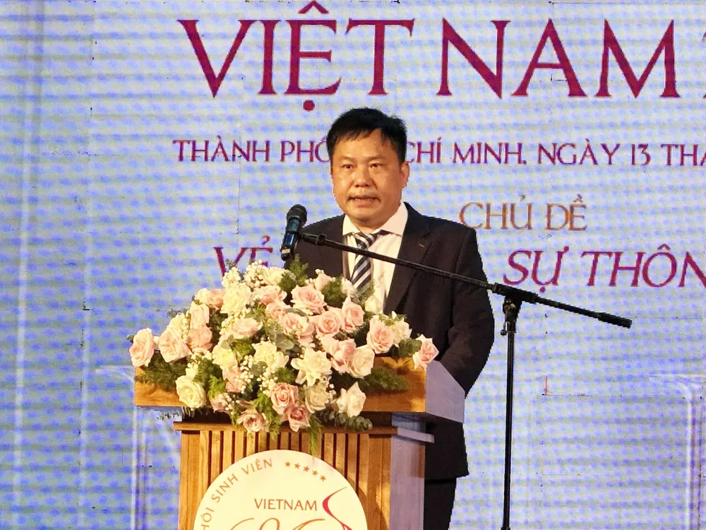 Ông Hoàng Tuấn Việt, Trưởng ban tổ chức cuộc thi chia sẻ các thông tin đến thí sinh, đơn vị báo chí Ông Hoàng Tuấn Việt, Trưởng ban tổ chức cuộc thi chia sẻ các thông tin đến thí sinh, đơn vị báo chí