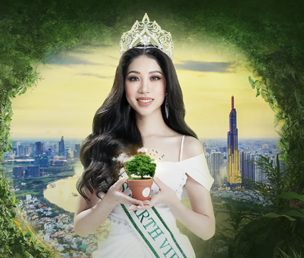 Lan Anh lan tỏa thông điệp “sống xanh” Lan Anh lan tỏa thông điệp “sống xanh”