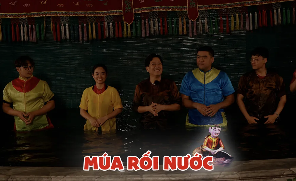 Khán giả cùng nghệ sĩ khám phá nghệ thuật múa rối nước