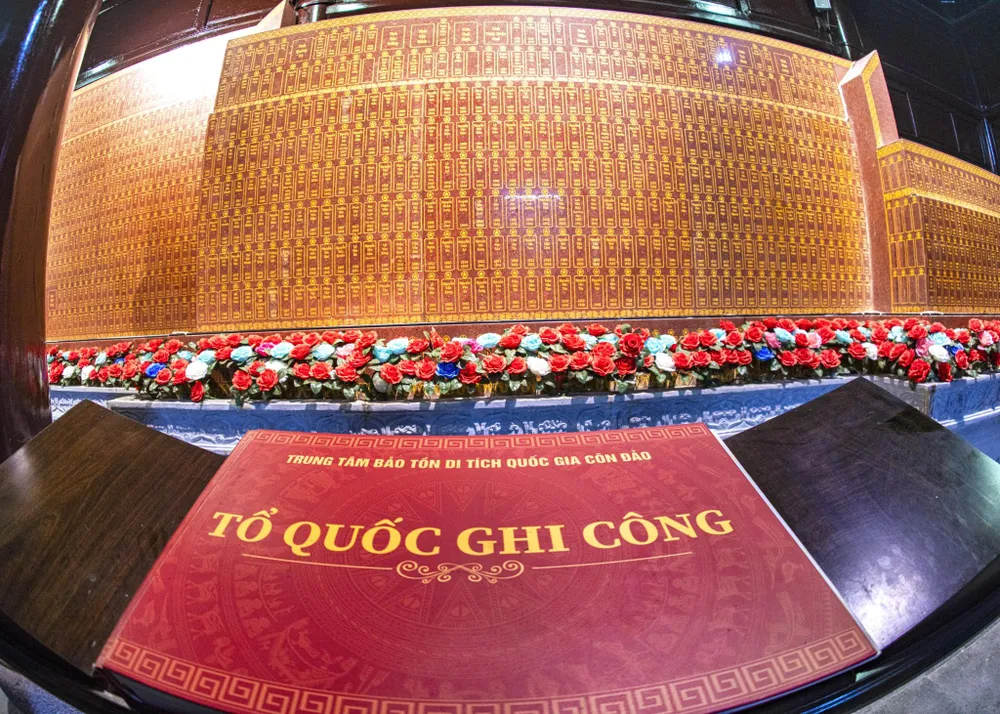 Tác phẩm “Tổ quốc ghi công”. Ảnh: Nhiếp ảnh gia Trần Hữu Minh