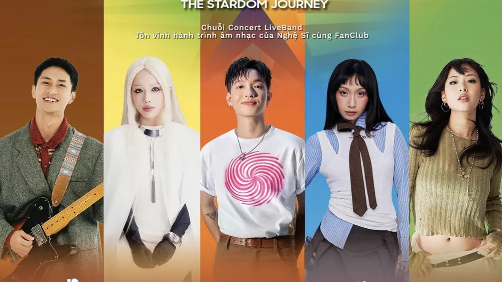 Nghệ sĩ trẻ góp mặt trong Sao Concert mùa đầu tiên