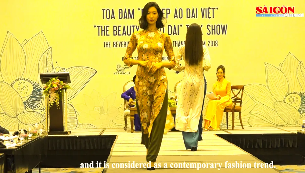 “Nét đẹp Áo Dài Việt” trong mắt bạn bè quốc tế