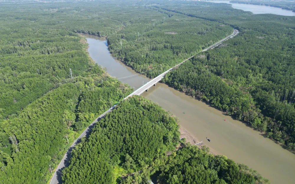 Từ quận 7 đi Cần Giờ chỉ mất 16 phút nếu có đường sắt tốc độ cao