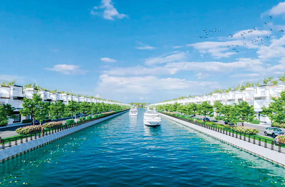 Phối cảnh dự án Tham Lương - Bến Cát - rạch Nước Lên khi hoàn thành