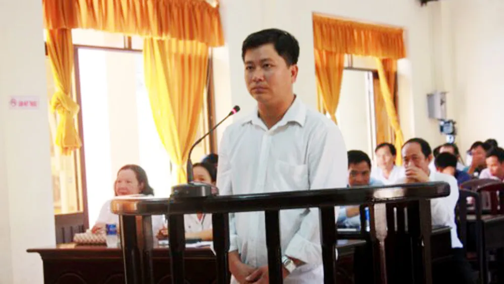 Bị cáo Lê Quốc Anh 