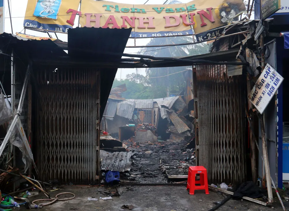 Cháy chợ tại Kiên Giang, 3 người chết ảnh 2