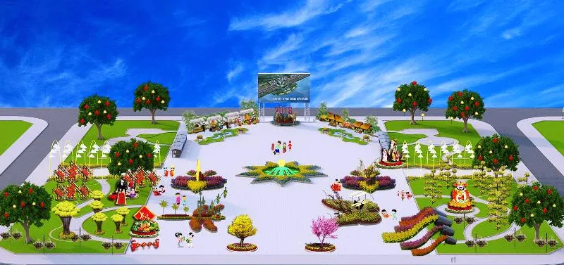 Rực rỡ sắc xuân ở thành phố biển Rạch Giá