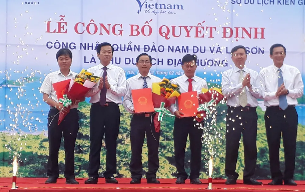 Kiên Giang: Công bố khu du lịch địa phương huyện Kiên Hải ảnh 1