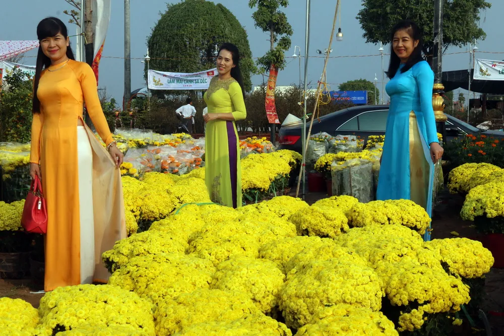 Khai mạc chợ hoa Xuân ở thành phố biển Rạch Giá ảnh 1