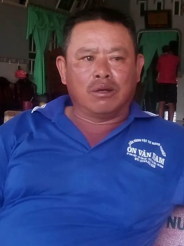 Lũ làm vỡ bờ bao, hàng trăm ha lúa ở biên giới An Giang bị thiệt hại ảnh 2