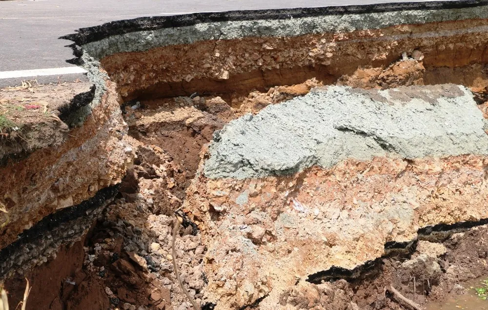 An Giang ban bố tình huống khẩn cấp sạt lở QL 91 ảnh 1