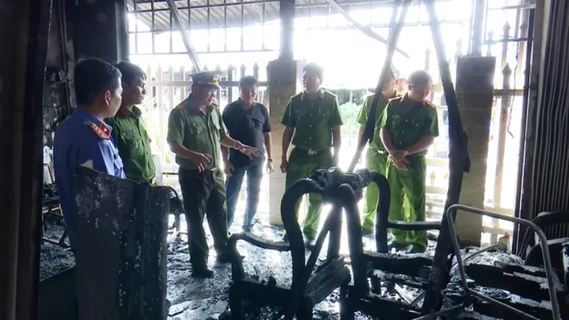 Bắt giữ nghi can đốt nhà người tình ở An Giang ảnh 2